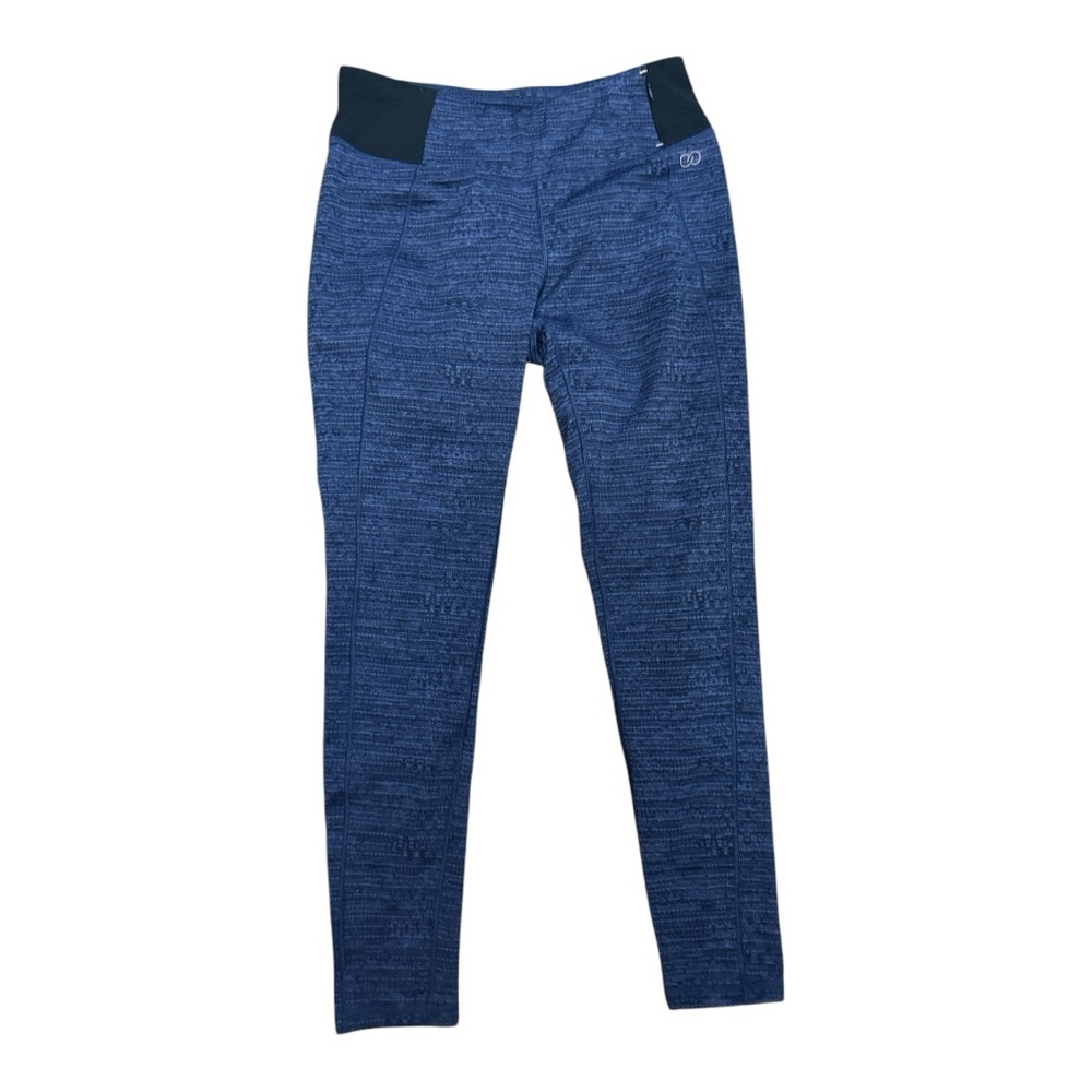 CALIA BY CARRIE UNDERWOOD Blue Heathered Leggings Medium Sporty Chic Activewear